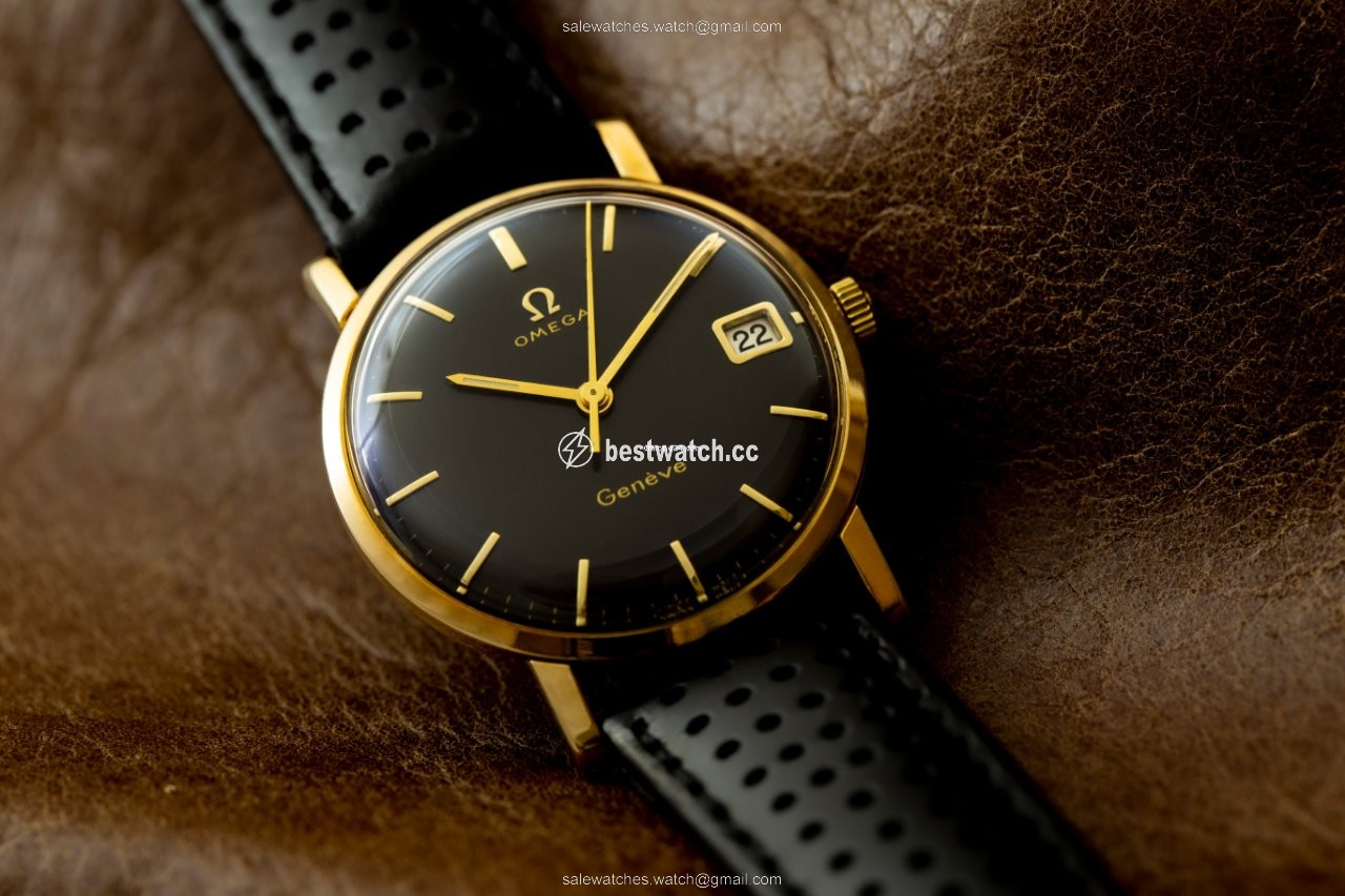 Omega Geneve Mens watch Unisex Manual winding Rose gold 974