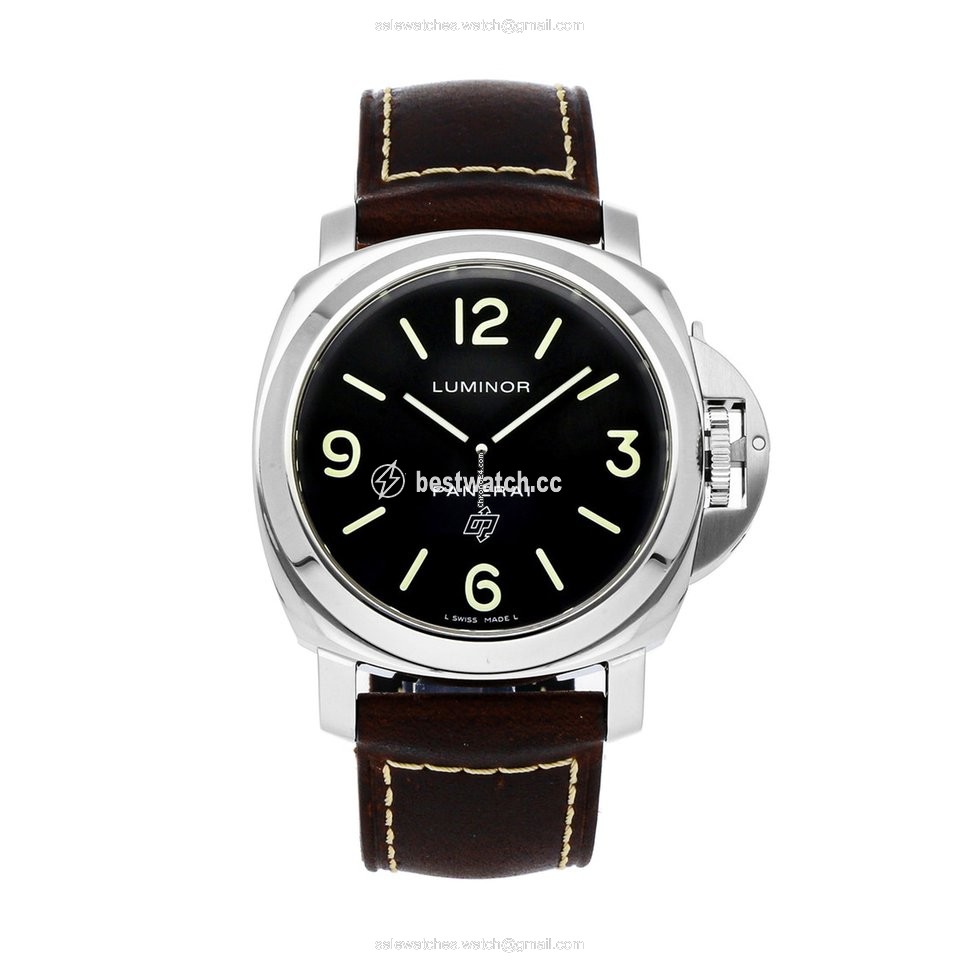 Panerai Luminor Base Logo Mens watch Unisex Manual winding Steel PAM01000