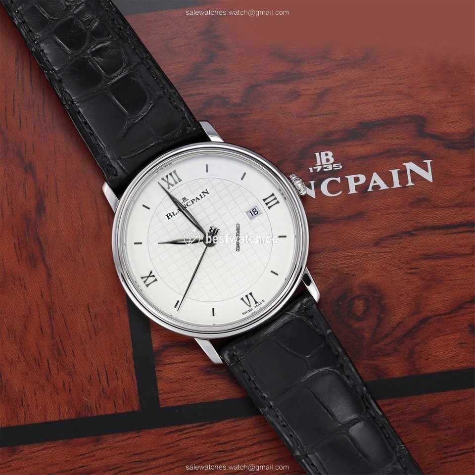 Blancpain Villeret Ultra-Slim Mens watch Unisex Automatic Steel 6651-1143-55b