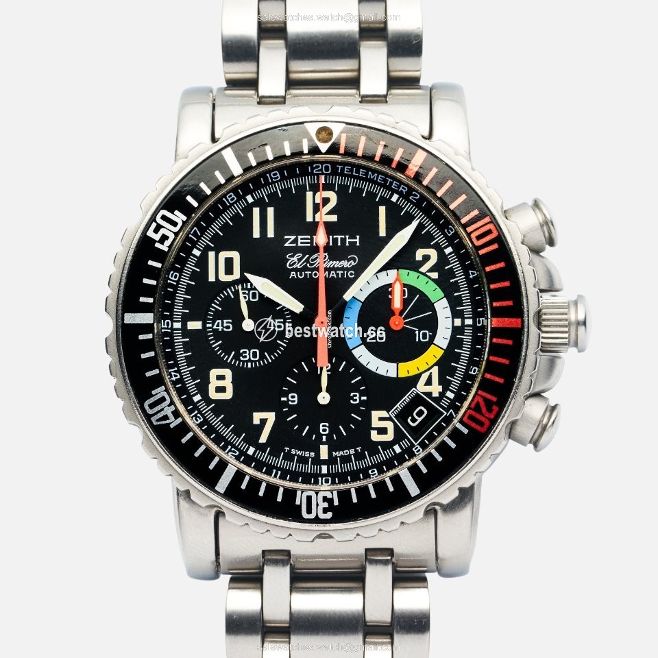 Zenith El Primero Mens watch Unisex Automatic Steel 02.0480.405