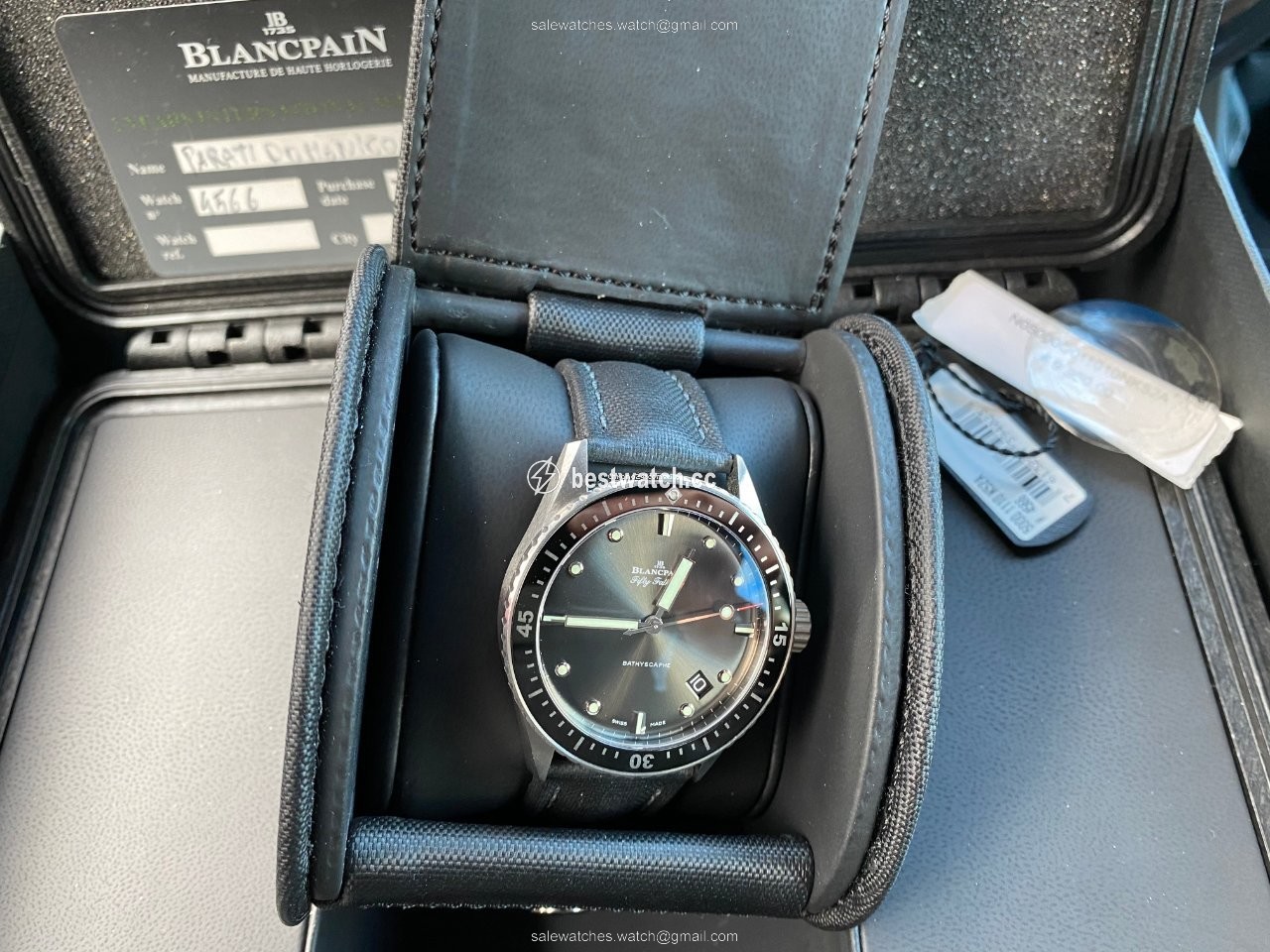 Blancpain Fifty Fathoms Bathyscaphe Mens watch Unisex Automatic 5000 1110 B52A