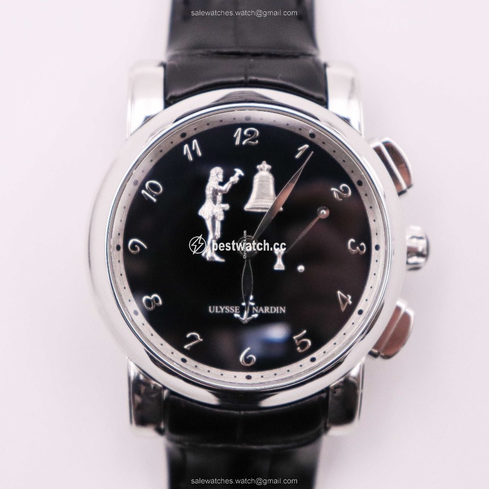 Ulysse Nardin Hourstriker Mens watch Unisex Manual winding Platinum 6109-103 E2