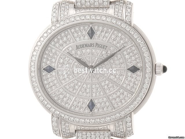 Audemars Piguet Mens watch Unisex Automatic White gold 15107BC.ZZ.1137BC.01