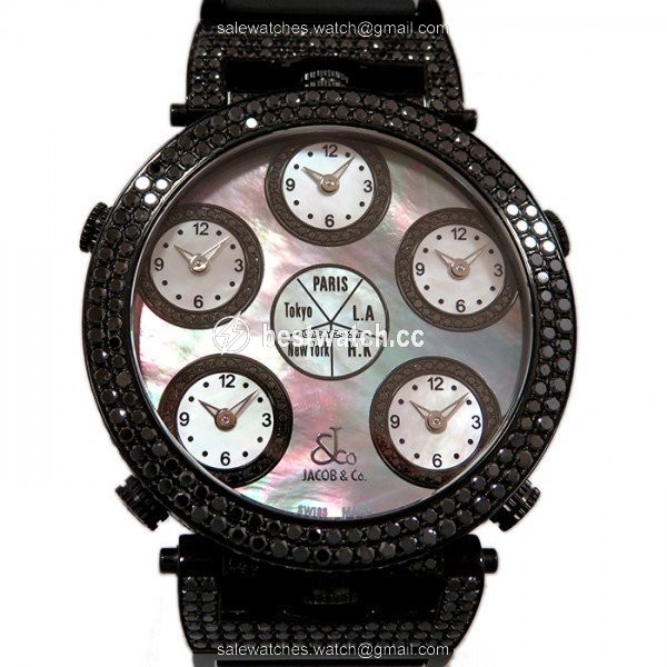 Jacob & Co. Quartz Steel JC-LG3DCBD