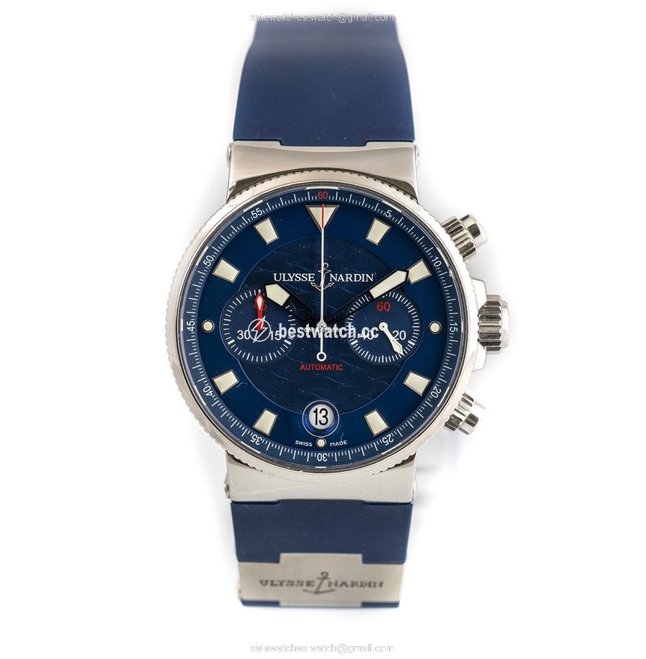 Ulysse Nardin Blue Seal Mens watch Unisex Automatic Steel 353-68LE-3