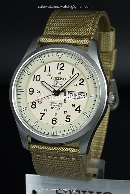 Seiko 5 Sports Mens watch Unisex Automatic Steel SNZG07K1