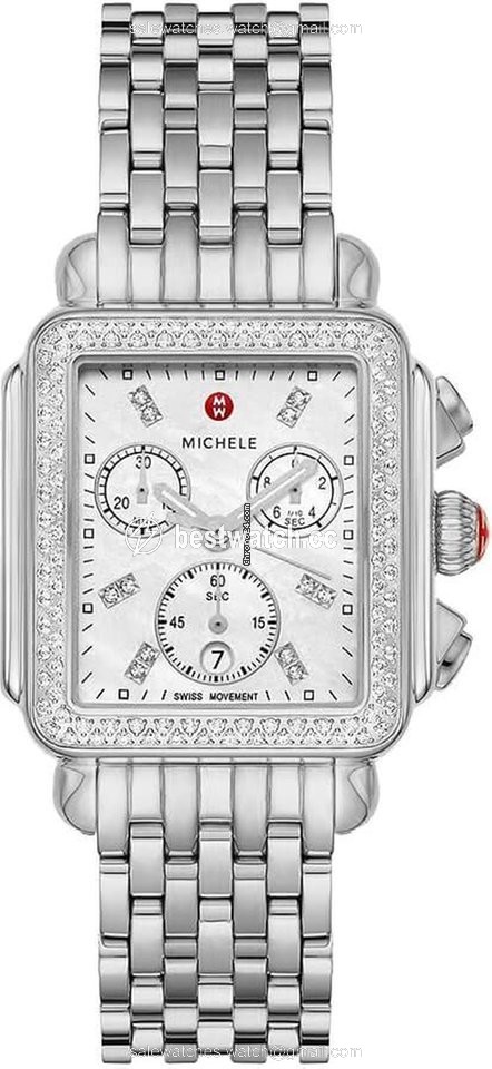 Michele Deco Womens watch Quartz Steel MWW06A000775