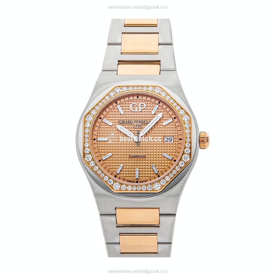 Girard Perregaux Laureato Womens watch Quartz Steel 80189D56A331-56A