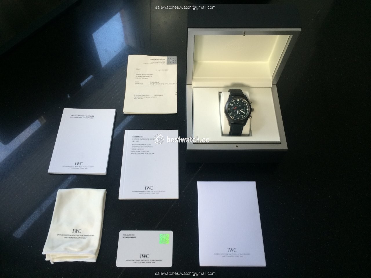 IWC Pilot Chronograph Top Gun Mens watch Unisex Automatic Ceramic 3663058