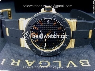 Bulgari Diagono Womens watch Automatic Yellow gold DG35BGVD