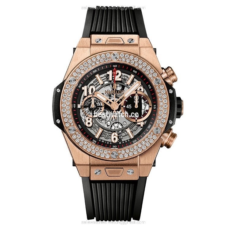 Hublot Big Bang Unico Mens watch Unisex Automatic Rose gold 411.OX.1180.RX.1104