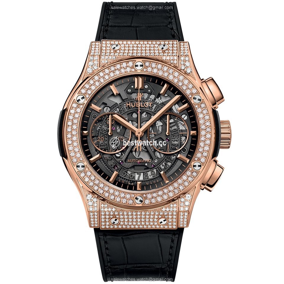 Hublot Classic Fusion Aerofusion Mens watch Unisex Automatic Rose gold 525.OX.0180.LR.1704
