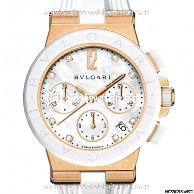 Bulgari Diagono Womens watch Automatic Rose gold DGP37WGCVDCH 8