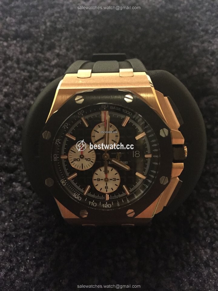 Audemars Piguet Royal Oak Offshore Chronograph Mens watch Unisex Automatic Rose gold 26400RO.OO.A002CA.01