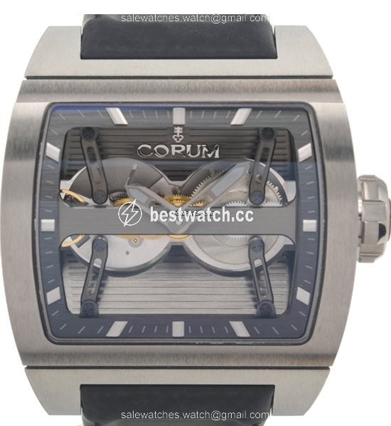 Corum Ti-Bridge Mens watch Unisex Automatic Titanium 207.201.04 0F61 0000