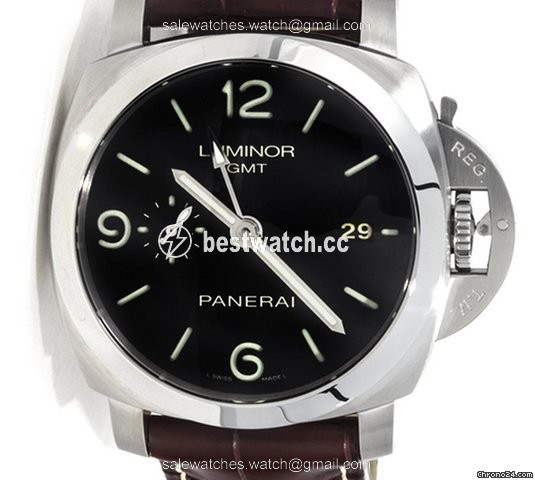 Panerai Luminor 1950 3 Days GMT Automatic Mens watch Unisex Automatic Steel PAM00320