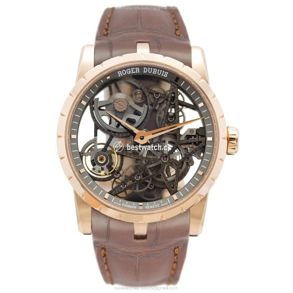 Roger Dubuis Excalibur Mens watch Unisex Automatic Rose gold RDDBEX0422