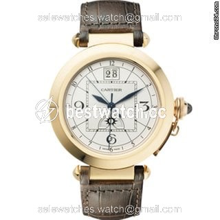 Cartier Pasha Mens watch Unisex Automatic Rose gold W3109151