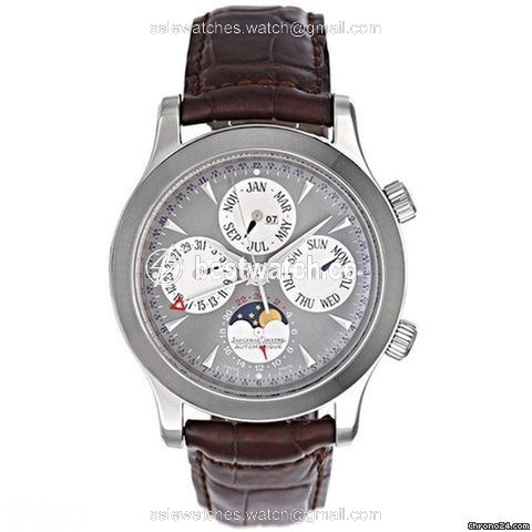 Jaeger-LeCoultre Master Memovox Mens watch Unisex Automatic White gold 146.3.95 1