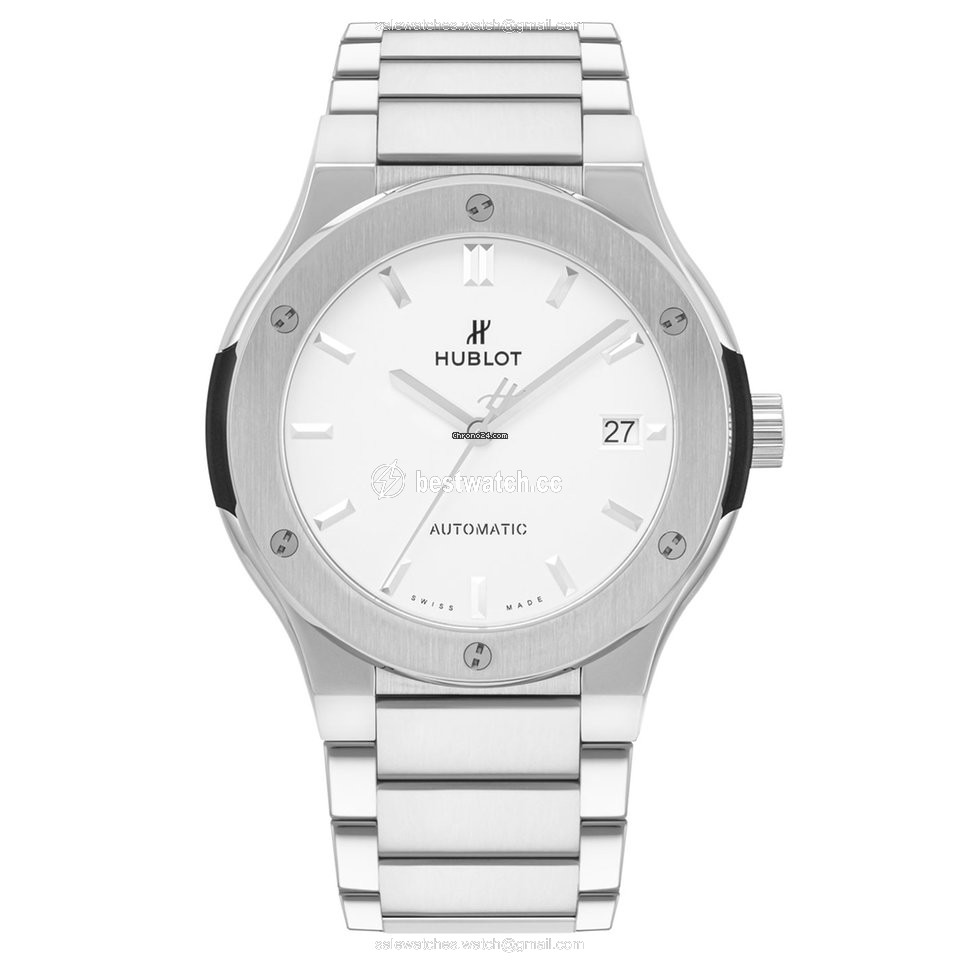 Hublot Classic Fusion 45, 42, 38, 33 mm Mens watch Unisex Automatic Titanium 510.NX.2610.NX