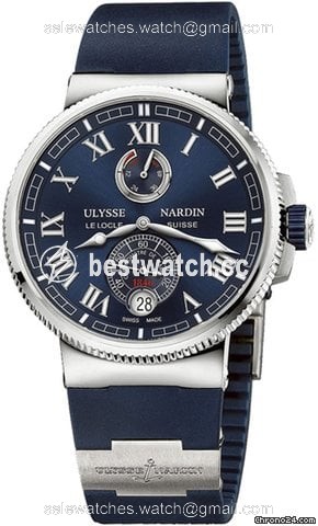 Ulysse Nardin Marine Chronometer Manufacture Mens watch Unisex Automatic Titanium 1183-126-3.43