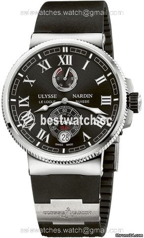 Ulysse Nardin Marine Chronometer Manufacture Mens watch Unisex Automatic Titanium 1183-126-3.42