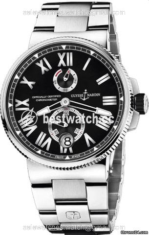 Ulysse Nardin Marine Chronometer Manufacture Mens watch Unisex Automatic Titanium 1183-122-7-42