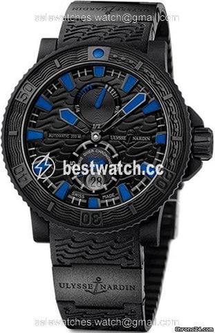 Ulysse Nardin Diver Black Sea Mens watch Unisex Automatic Steel 263-92-3C-923