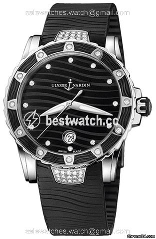 Ulysse Nardin Lady Diver Womens watch Automatic Steel 8153-180E-3C-12
