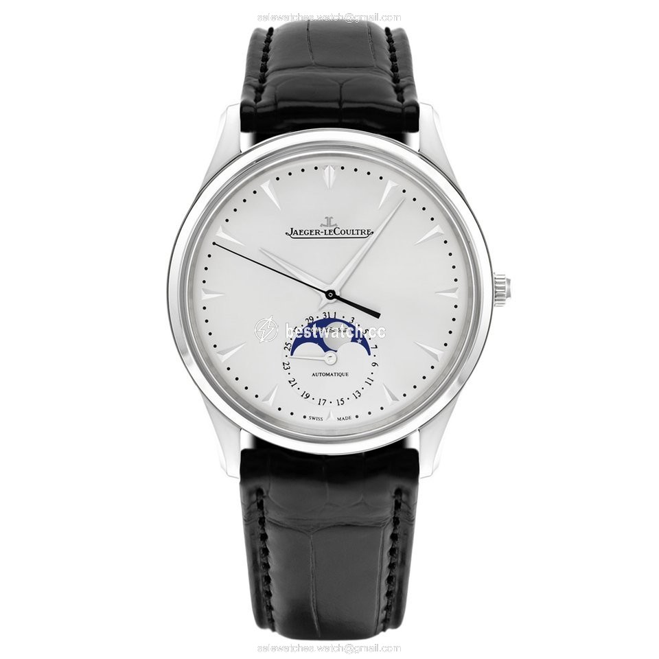 Jaeger-LeCoultre Master Ultra Thin Moon Mens watch Unisex Automatic Steel Q1368420 or 1368420