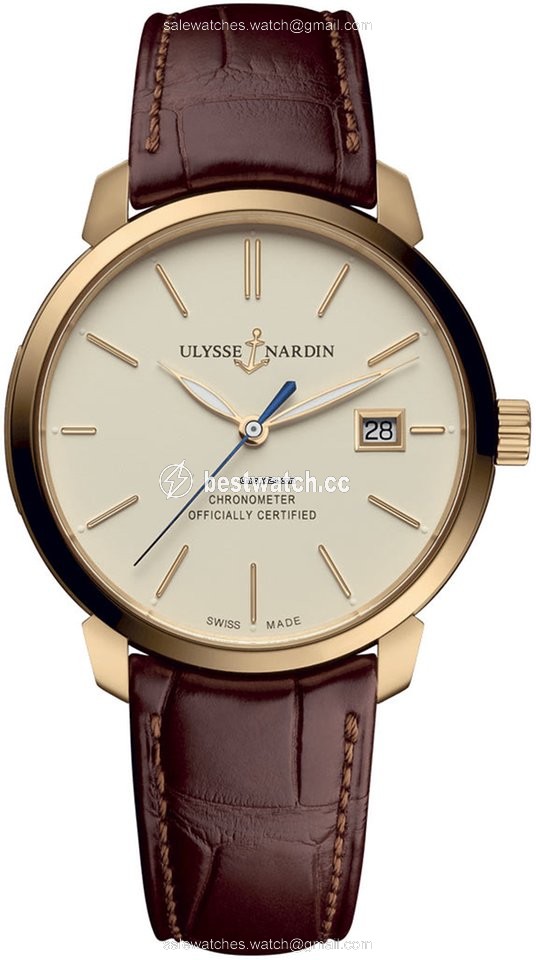 Ulysse Nardin San Marco Mens watch Unisex Automatic Rose gold 8156-111-2 91