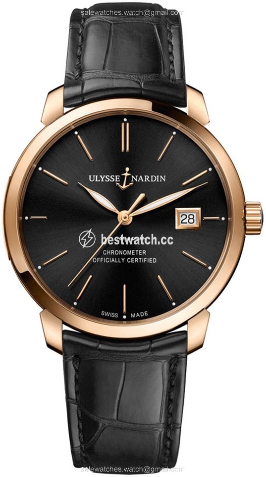 Ulysse Nardin San Marco Mens watch Unisex Automatic Rose gold 8156-111-2 92