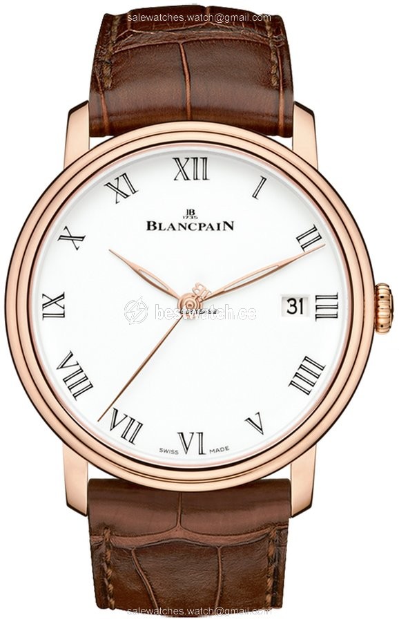 Blancpain Villeret Mens watch Unisex Automatic Rose gold 6630-3631-55b