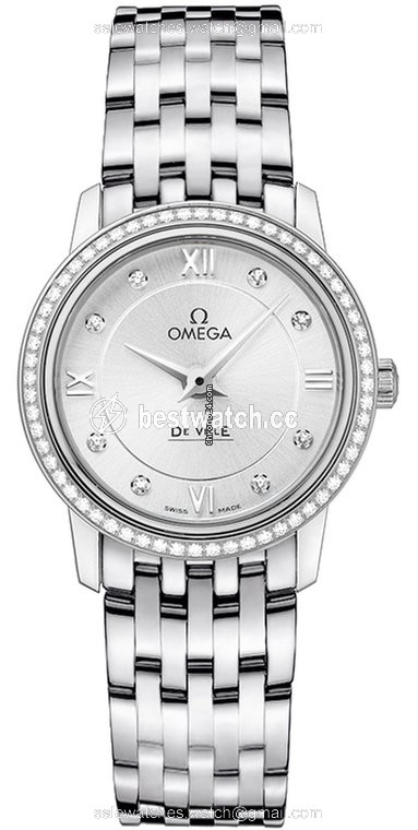 Omega De Ville Prestige Womens watch Quartz Steel 424.15.27.60.52.001