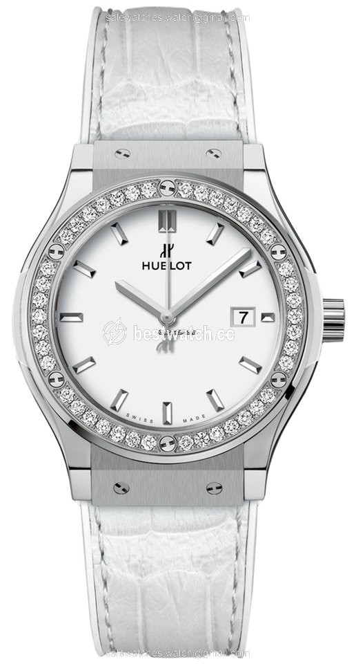 Hublot Classic Fusion Quartz Womens watch Quartz Titanium 581.ne.2010.lr.1204