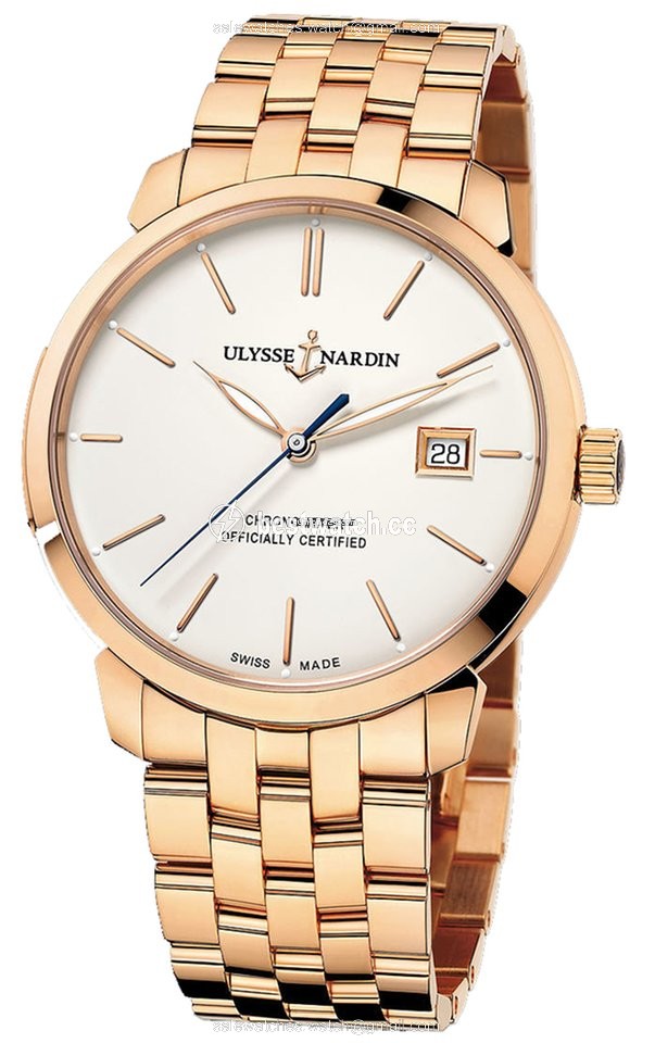 Ulysse Nardin San Marco Mens watch Unisex Automatic Rose gold 8156-111-8 91