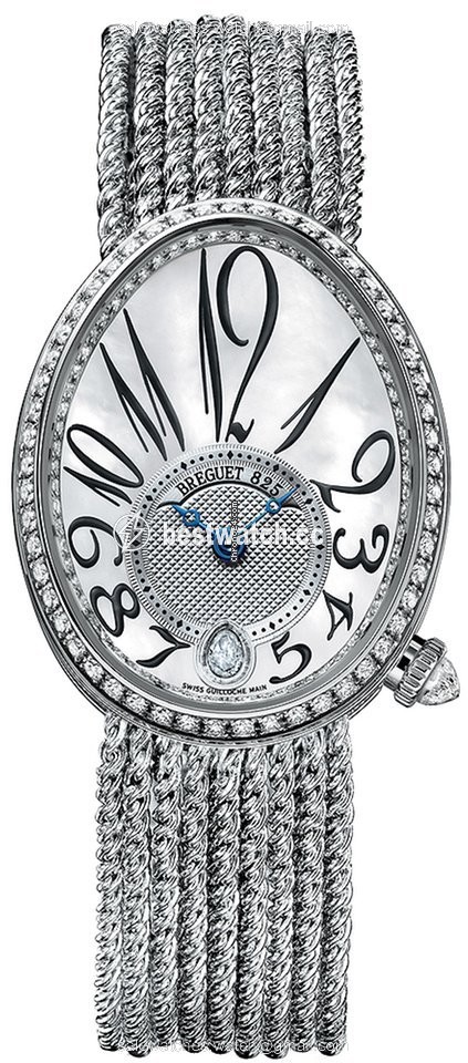 Breguet Reine de Naples Womens watch Automatic White gold 8918bb 58 j39.d00d