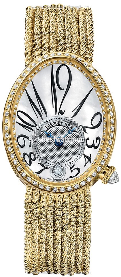 Breguet Reine de Naples Womens watch Automatic Yellow gold 8918ba 58 j39.d00d