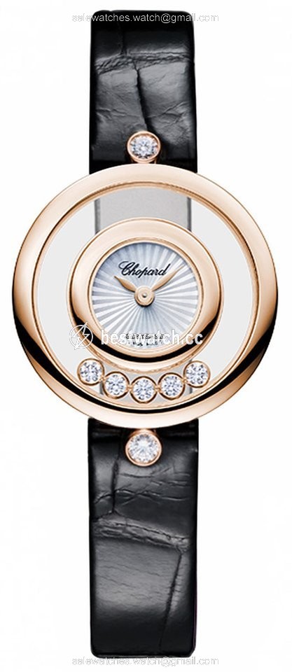Chopard Happy Diamonds Womens watch Quartz Rose gold 209415-5001-AL