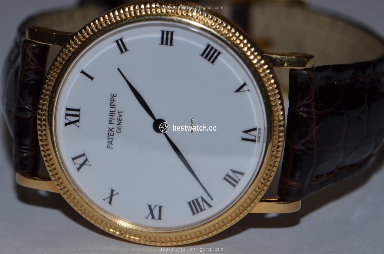 Patek Philippe Calatrava Mens watch Unisex Automatic Yellow gold 3992J