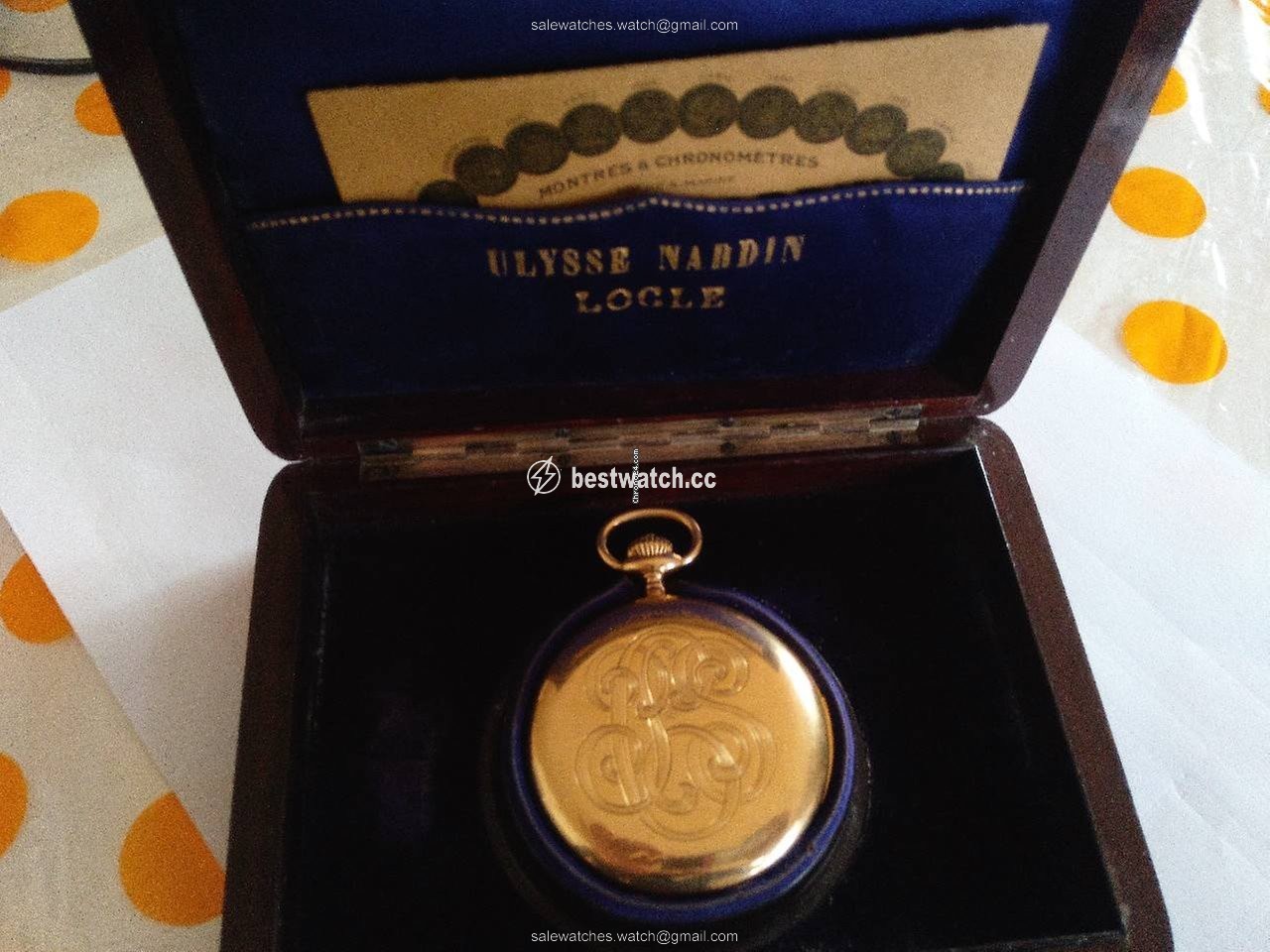 Ulysse Nardin Manual winding Yellow gold 55818-16785-B1