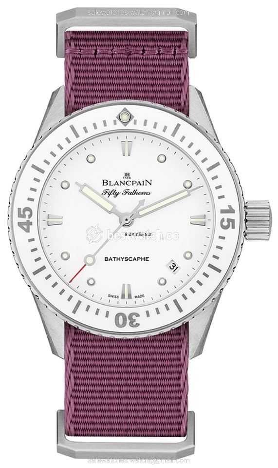 Blancpain Fifty Fathoms Bathyscaphe Womens watch Automatic Steel 5100-1127-nava