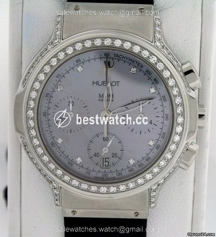 Hublot Elegant Mens watch Unisex Quartz Steel 1640.844M.1.024