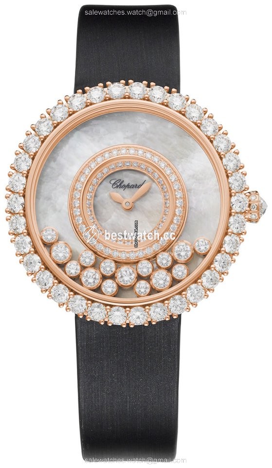 Chopard Happy Diamonds Womens watch Quartz Rose gold 204445-5001 Happy Dreams