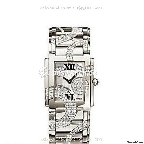 Patek Philippe Twenty~4 Womens watch Quartz White gold 4910 49G