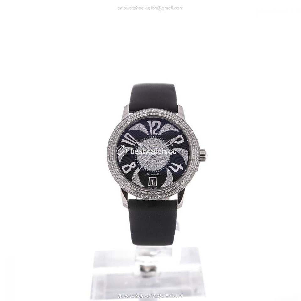 Blancpain Women Womens watch Automatic White gold 3300-3555-52B