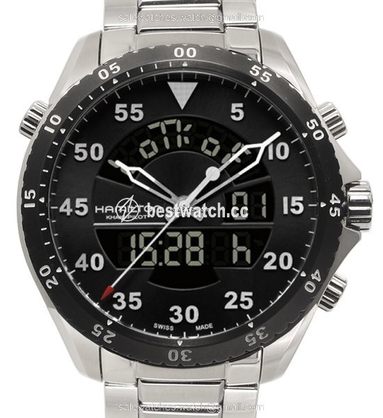Hamilton Khaki Flight Timer Mens watch Unisex Quartz Steel H64554131