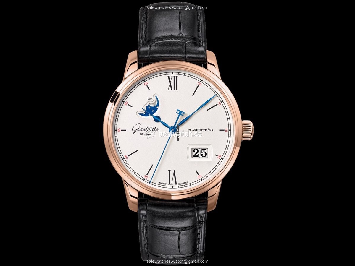 Glashutte Original Senator Excellence Mens watch Unisex Automatic Red gold 1-36-04-02-05-30 or 36-04-02-05-30