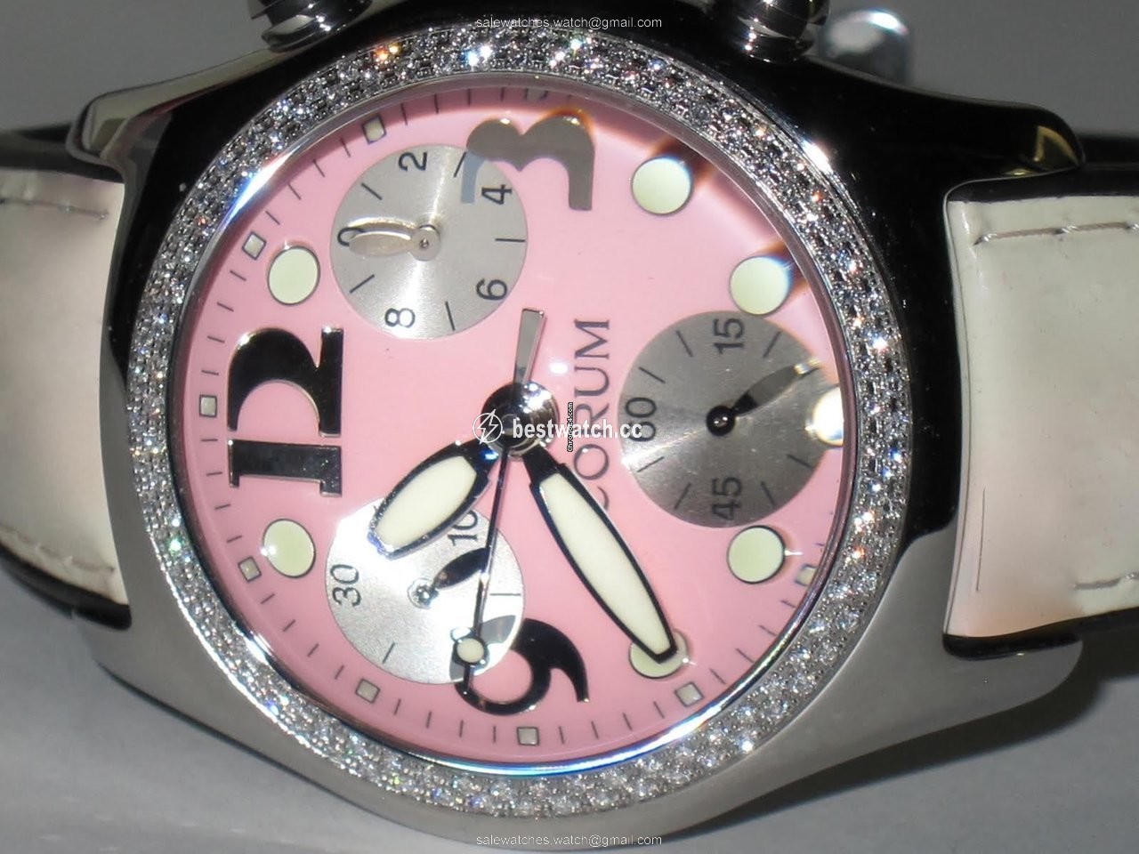 Corum Bubble Womens watch Quartz Steel 396.157.47