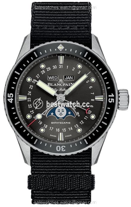 Blancpain Fifty Fathoms Bathyscaphe Mens watch Unisex Automatic Steel 5054-1110-naba